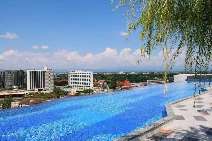 Astra Sky River 2 Bedroom Rooftop Swimming Pool Gym Centre 公寓 清迈